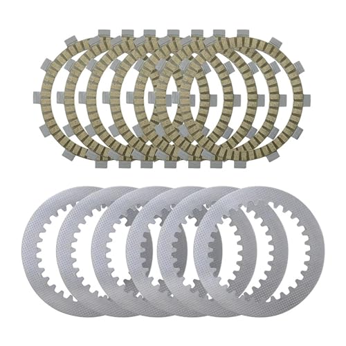 Disques d'embrayage et disques en acier pour moto Kawasaki KDX200SR KL250 KLX250 KLX300R