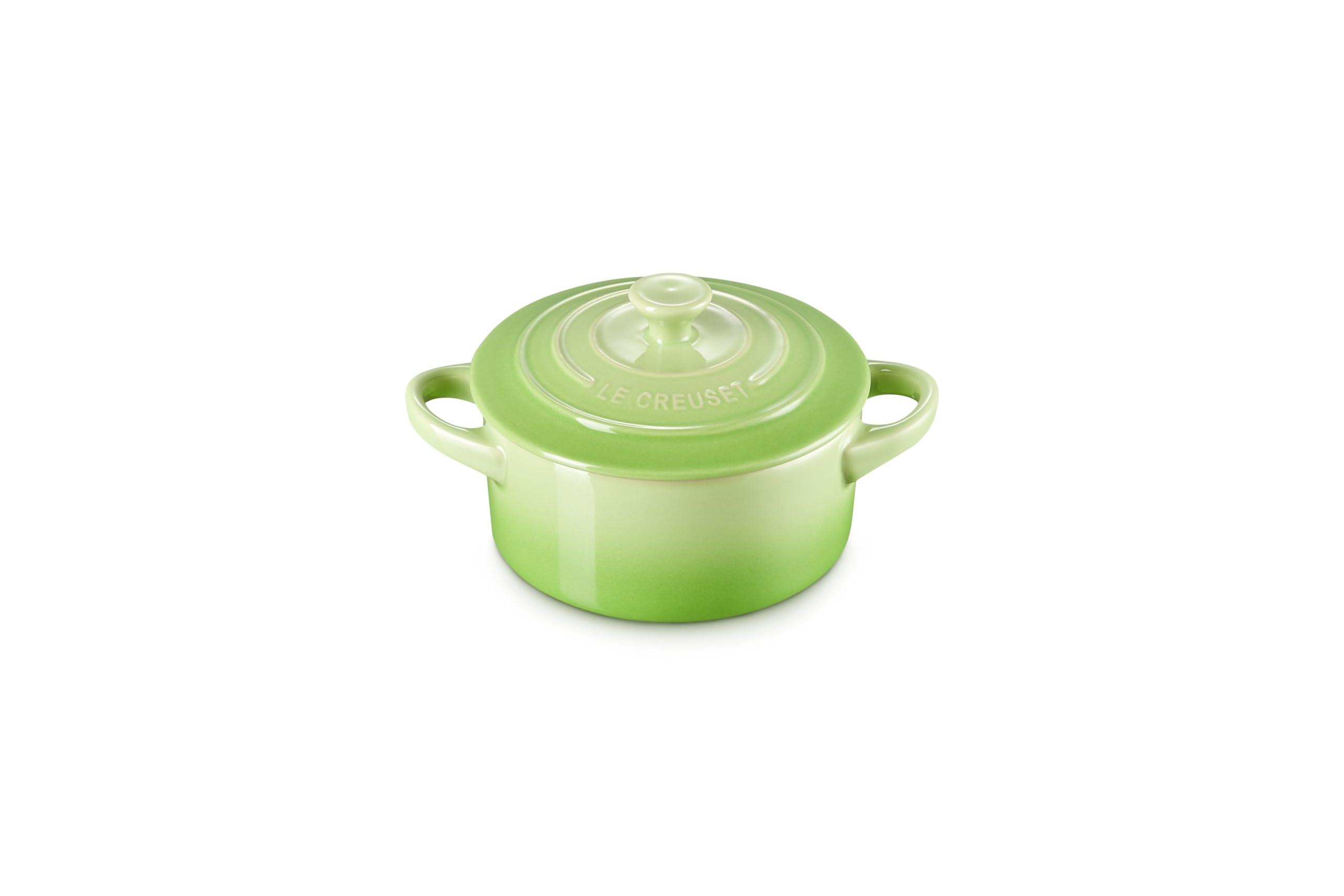 Stoneware Mini Round Cocotte, 8 oz., Palm