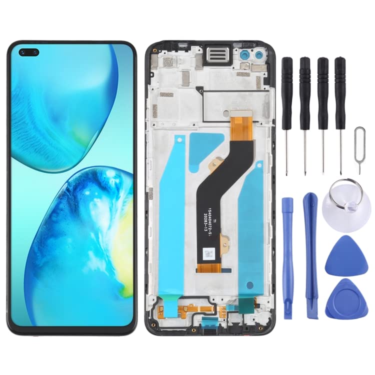 Écran LCD défectueux Infinix Note 8 X692 résolu avec ce bloc complet OEM avec cadre