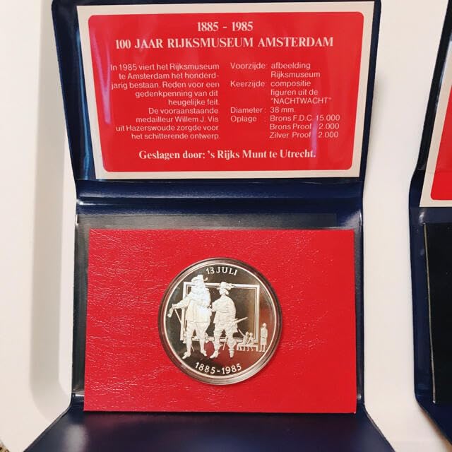 希少 オランダ アムステルダム国立美術館 100周年 記念コイン 金 銀 銅 Amazon.co.jp: オランダ アムステルダム国立美術館 100周年 記念