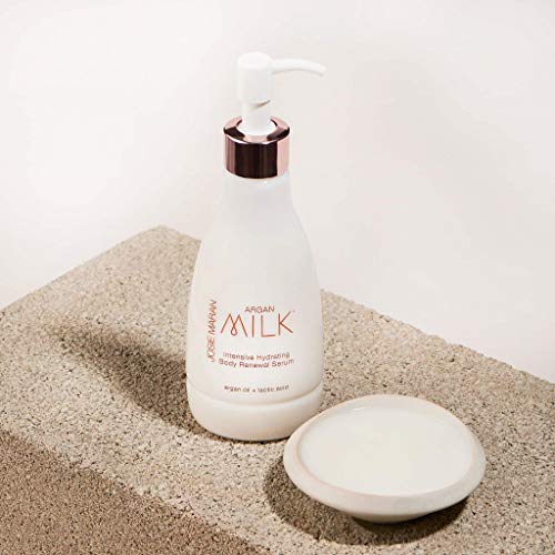 Josie Maran Argan Milk Intensive Hydrating Body Renewal Serum - Deeply Hydrating Anti-Aging Treatment (198 Ml/6.7 Fl. Oz, Unscented) #TOP1