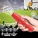 ZHT Electronic Whistle with USB Charging - 3 Tones & 3 Volume Loud Whistles for Coaches, Referees, Teachers - Emergency Hand Whistle with Lanyard for Outdoor Sports, Camping, Hiking (Red)
