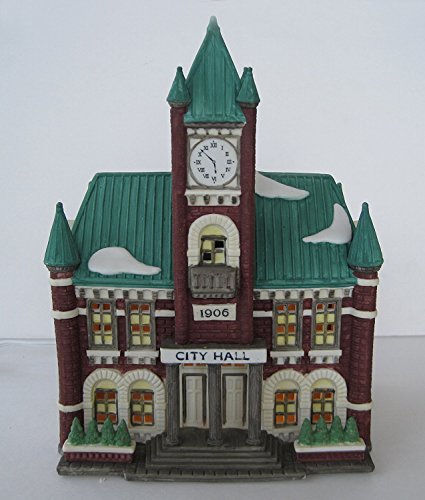 Department 56 Heritage Village Collection ; Christmas in the City Series ; 1988 City Hall #5969-2