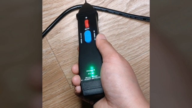 Image of BSIDE Upgraded Voltage Tester Pen, Auto /Manual Mode, Continuously Adjustable Sensitivity, 8 LED Indicators, Dual Range Non-Contact AC Electricity Detector Live Wire Check Breakpoint Locator