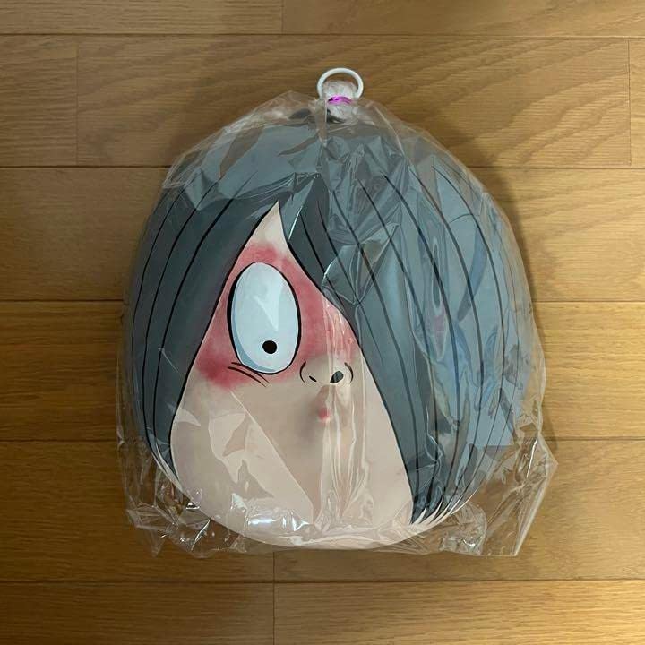 即決◇ゲゲゲ面 妖怪お面 朱の盆 サラリーマン死神 カロリーヌ 3種類