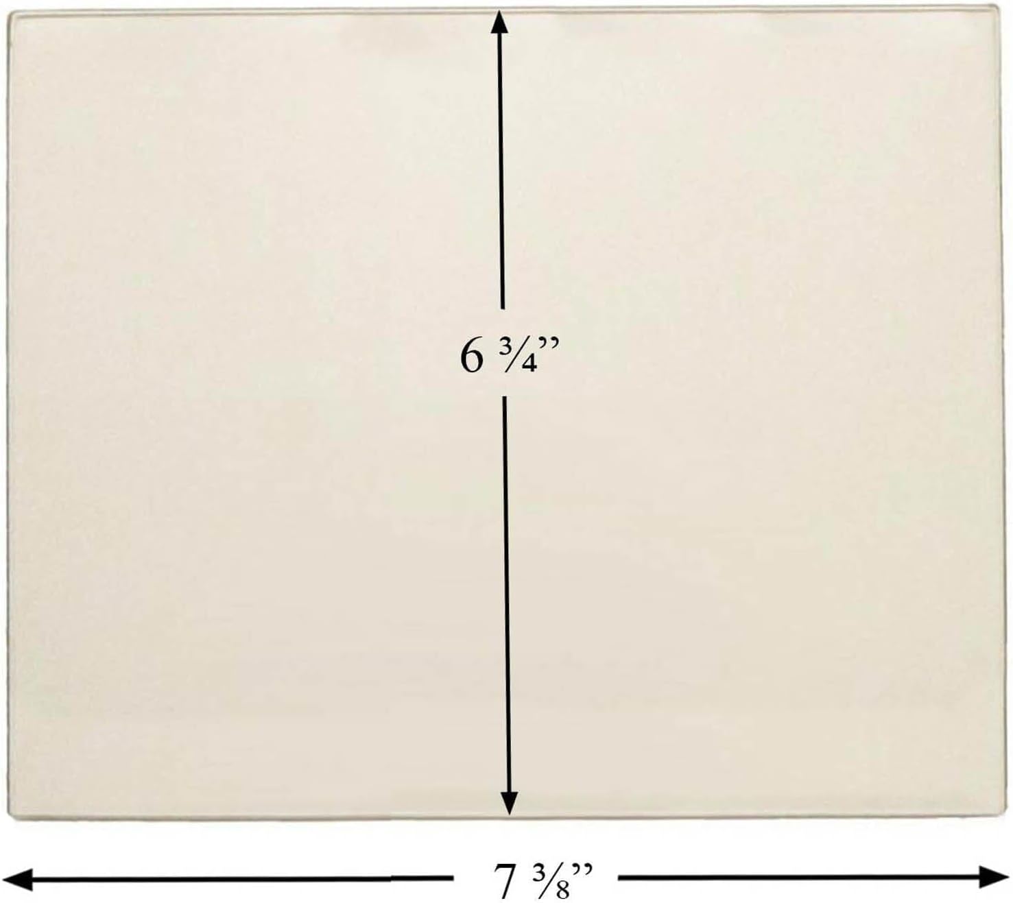 Stove Parts 4 Less Englander Door Glass: AC-G3-SPFL