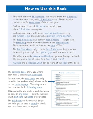 New KS1 Maths 10-Minute Weekly Workouts - Year 2 (CGP KS1 Maths) - Image 3