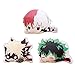 Fat Bear My Hero Academia Plüschkissen, Izuku Midoriya / Bakugou Katsuki / Todoroki Shoto, Anime, Cartoon, Geschenk - 35 cm / 45 cm, baumwolle, 01+02+03, S