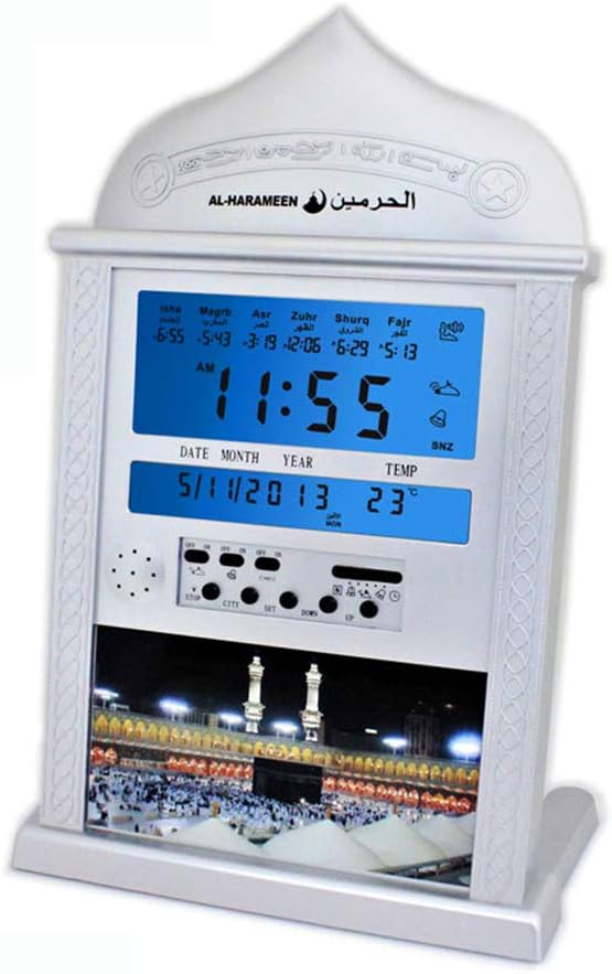 kbxstart Digital Azan Clock, Muslim Azan Prayer Clock All