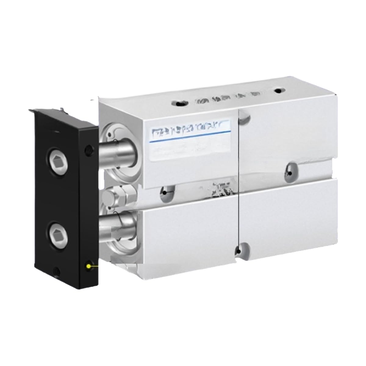 Cylindre pneumatique double tige anti-rotation TDA16 à double effet pour guidage fluide