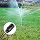 VILLCASE Wasserdruckregler 3/4 Zoll 25 Psi Regler für Tropfenbewässerung Bauernhof Park Garten (Schwarz) 7.4X3.2CM Black25PSI