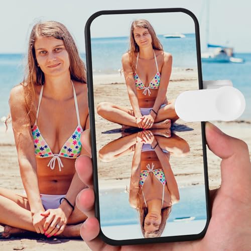 NUOBESTY Mirror for Phone Camera Clip Kit Adjustable Phone Camera Reflection Mirror for Back Universal Photography Accessory for Live Streaming Video Recording Travel - image 3