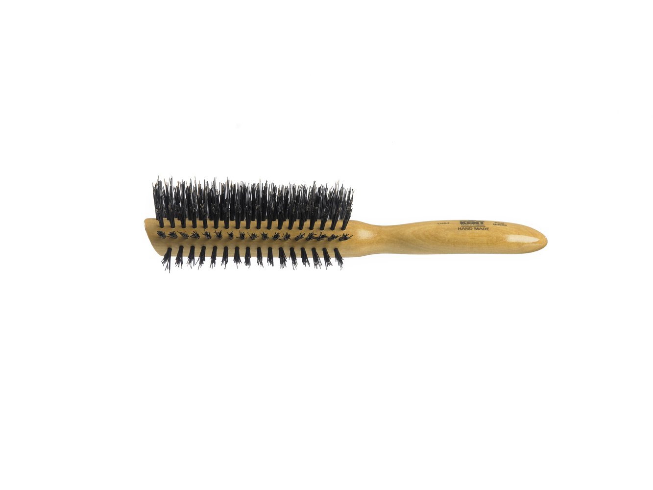 Kent Handmade Half Radial Satin Wood Bristle Brush