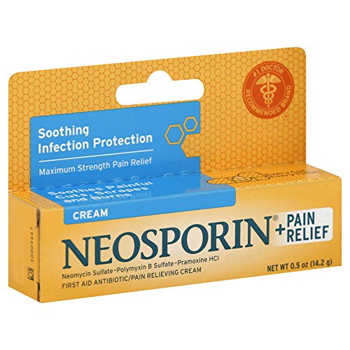 Neosporin .5 Oz. Plus Maximum Strength Pain Relief Cream
