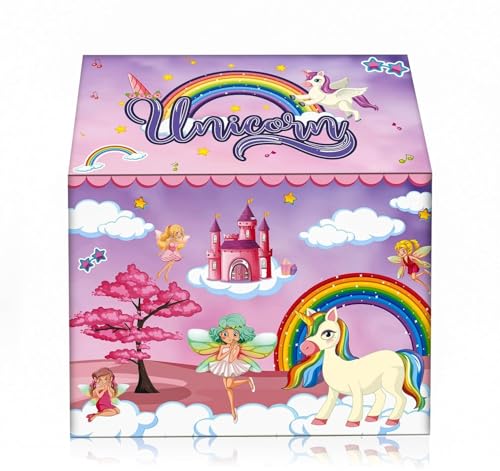 Image of Colorfull and Light Weight Children Play Tent House for 3 to 10 Years Old Kids Girls and Boys Light Weight and Foldable Children Toys,Indoor and Outdoor Kid Tent House