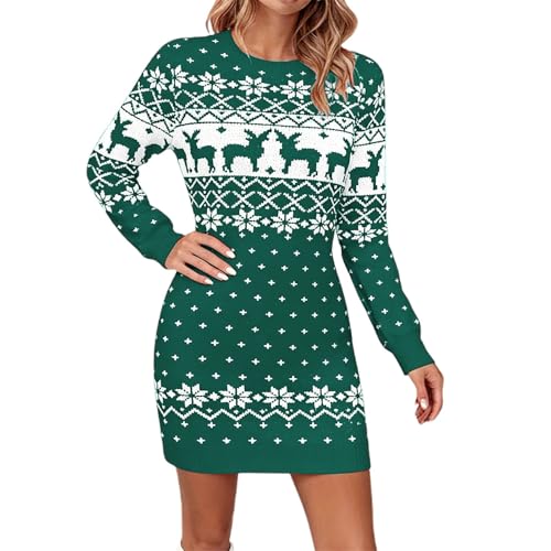 Robe moulante en tricot automne-hiver chaude et douce pour le quotidien