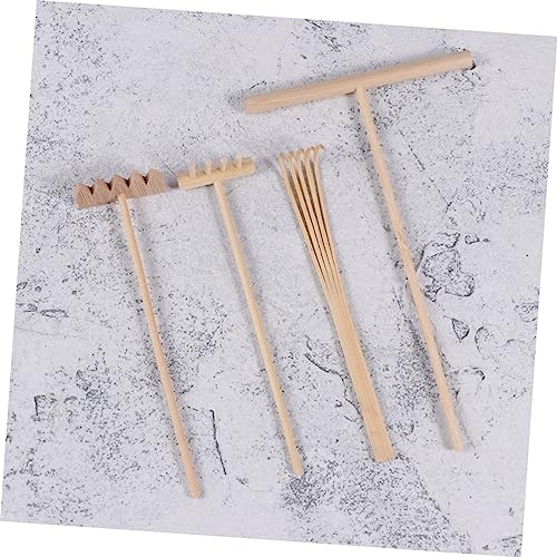 GANAZONO 4 Pçs Decorações De Casa Para Casa Mini Acessórios Para Bonecas Planta De Bambu Pequeno Anc