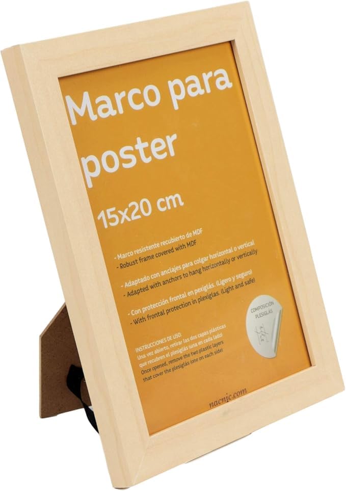 Cadres pour affiches blanc Nacnic 15x20cm lot de 48 cadres muraux déco bureau et maison