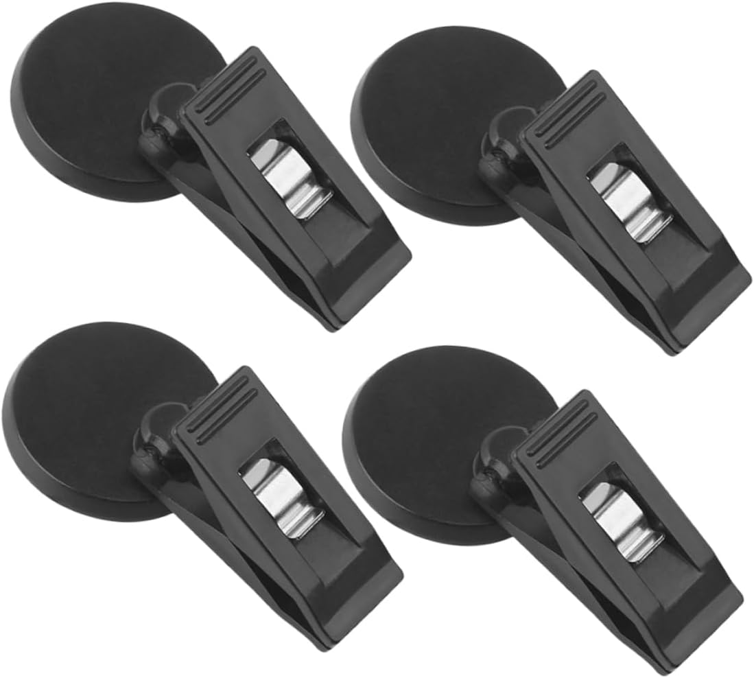 Luxshiny 4Pcs Multifunctional Visor Organizer Self Adhesive Sunglasses Holder Bill Clip Vehicle Card Clip for Tidy Auto Interior Accessory for Driving and Travel