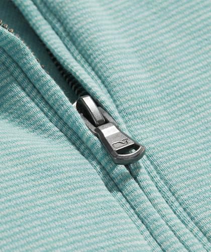 Image of vineyard vines Men's Saltwater Quarter-Zip Pullover Sweater