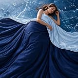 Eastsora Cooling Comforter Queen Size, Cooling Blanket for Hot Sleepers, Q-Max...