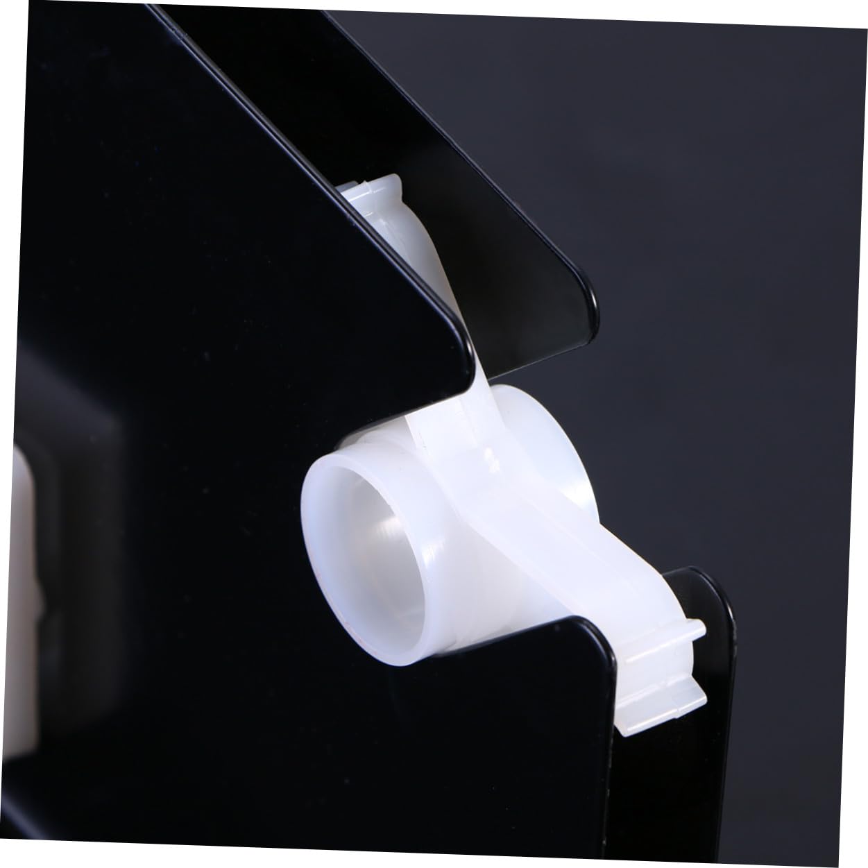 NUOBESTY 3st Klebebandschneider Schwarzh Haargummis Schwarz Schwarze Farbe Bandspender Stahlbeutelkegel Mit Trimmer Heavy-duty-taschenkonus Spender Für Halsdichtband Rostfrei