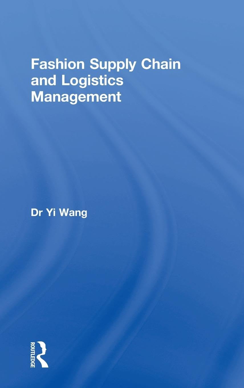 Fashion Supply Chain and Logistics Management