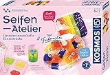 Von Konfetti- bis zur Regenbogen-Seife: aus den Grundfarben Gelb, Rot und Blau werden ganz einfach selbst entworfene Muster gezaubert
