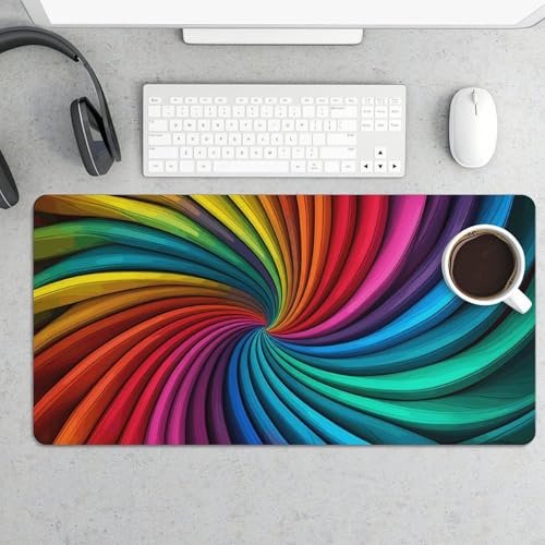 Pad Mouse Grande Multicolor Antideslizante de Goma miniatura 5