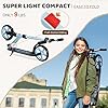 WAYPLUS Kick Scooter for Ages 6+,Kid, Teens & Adults. Max Load 240 LBS. Foldable, Lightweight, 8IN Big Wheels for Kids, Teen and Adults, 4 Adjustable Levels. Bearing ABEC9 #1