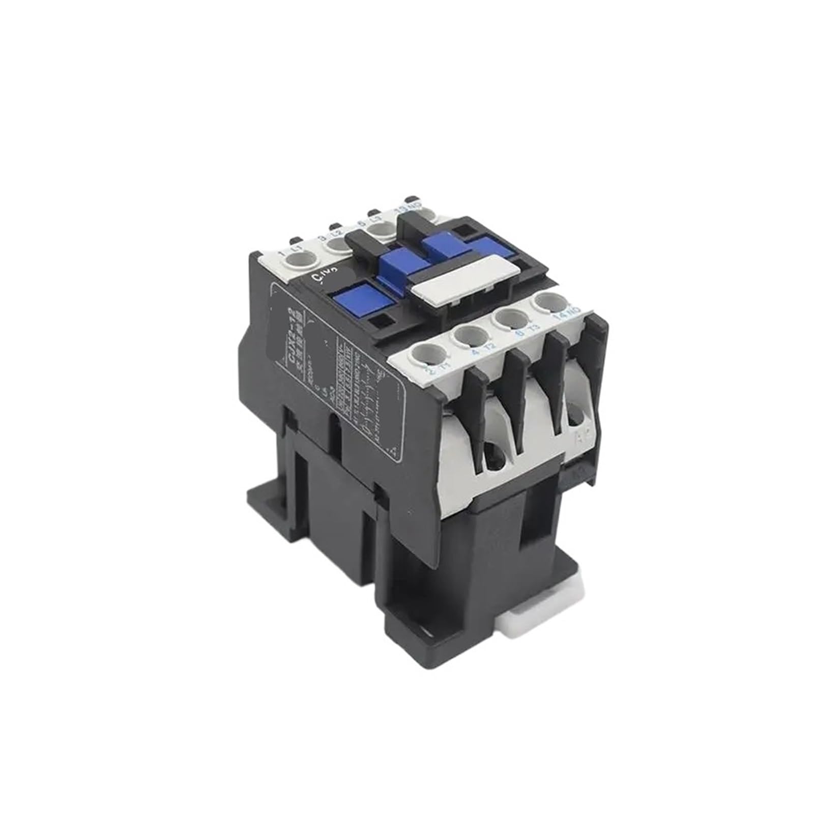 COSZWQDP AC contactor 12A 3P+1NO/1NC Rail Mounted lc1d CJX2-1210 1 Normally Open Contact / CJX2-1201 Closed(Cjx2-1201 36v)