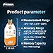 Frigga 10pcs USB Temperature Data Logger Single Use Temperature Recorder 100 Days High Accuracy Thermometer Monitor 14400 Points with PDF CSV Report,U2