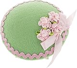 Küstenluder FRIEDA Vintage ROSES Rosen PILLBOX Hütchen Fascinator Rockabilly