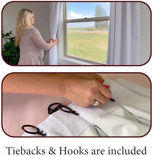 Magic Drapes Triple Pinch Pleat Blackout Curtain Thermal Insulated Room Darkening Spill Proof Machine Washable Window Treatment Panels (1 Panels, 52X45, Navy Blue) #TOP4