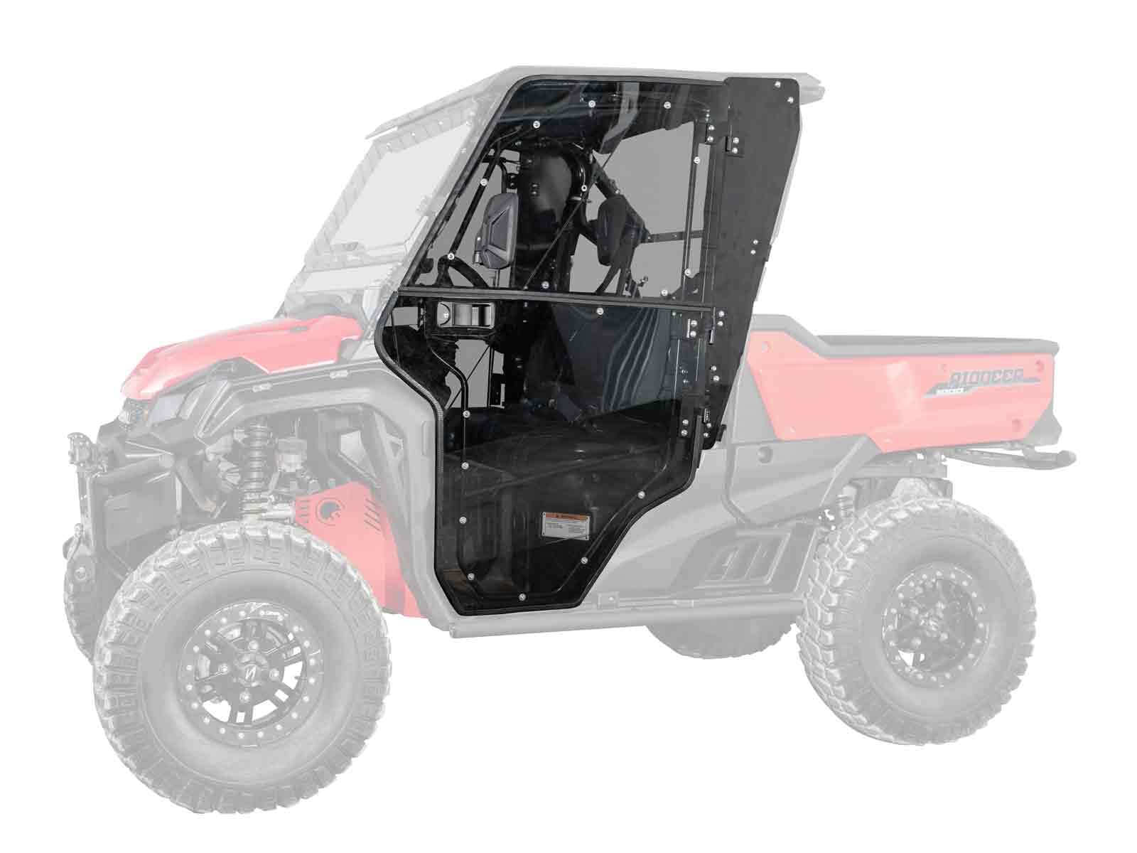 SuperATV Convertible Cab Enclosure Doors for Honda Pioneer 1000