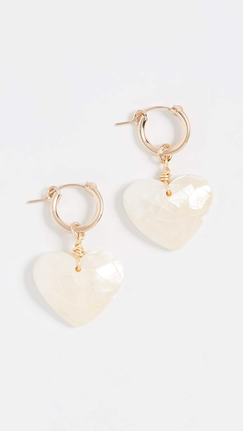 Brinker + Eliza Women's Little Love Earrings