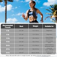 TB3C Weighted Vest Woman, 16 LB Womens Weight Vest for Walking, Strength Training Weight Vests for Men, Reflective Stripe Fitness Vest for Workout Running Jogging — image 7