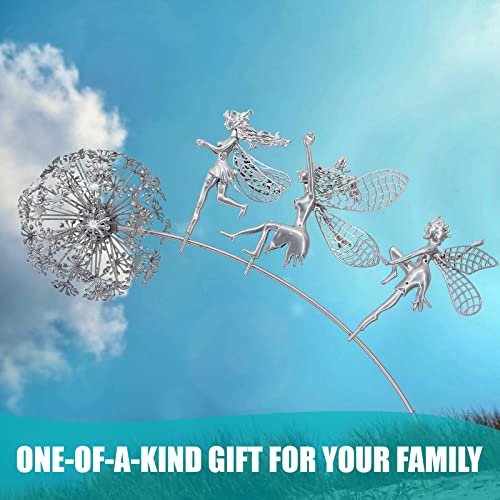 Uniq Ghuds Fairy Garden Accessories Stakes, Metal Outdoor Garden Decor For Outside Yard Decor Statues, Patio Decorations Yard Art Lawn Decor Ornaments, Garden Stakes Decorative Sculpture #TOP6
