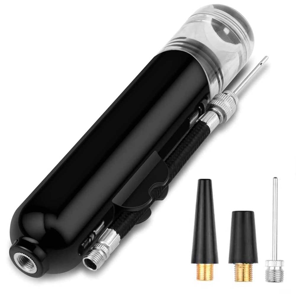 Arabest Ball Pump, Mini Hand Air Pump with Needle, Portable Two-way Push and Pull Inflating System, Hand Pump for Basketball, Soccer, Football, Volleyball and Other Inflatable Equipment