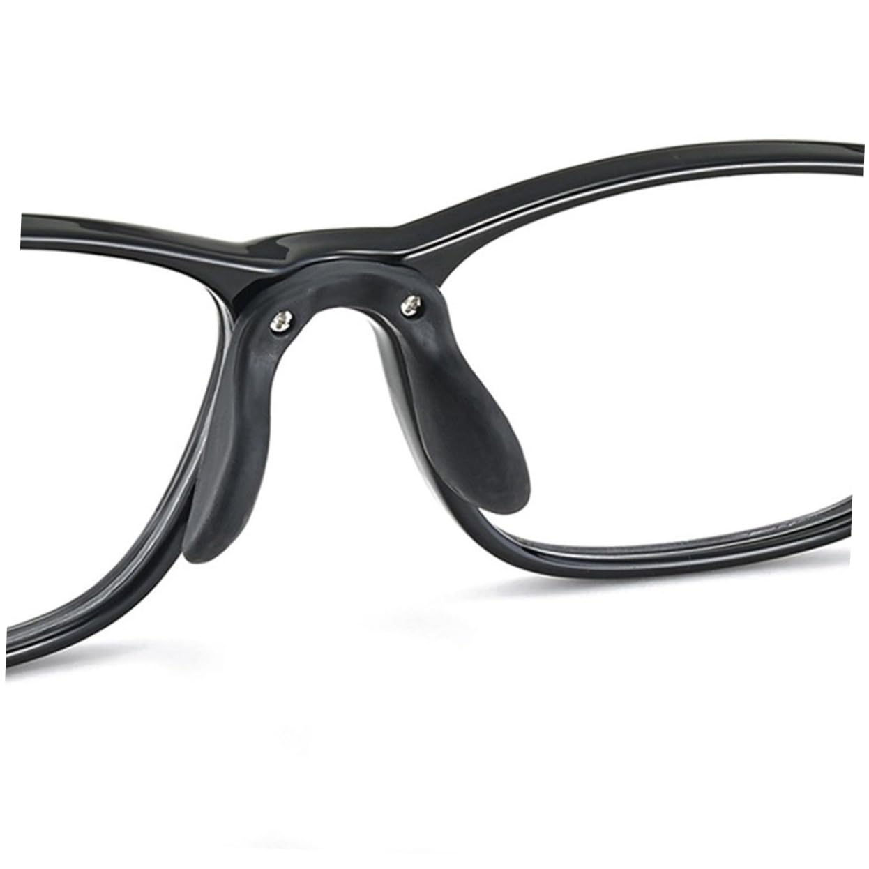 PACKOVE 5 Series 5 Juegos De Almohadillas Nasales De Repuesto Para Gafas Almohadillas Ajustables En Forma De D Antideslizantes Para Puente Nasal De Bicicleta 4 piezas x 5