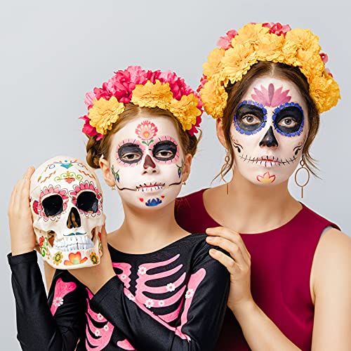 Ucanbe STUB074 Face Paint Kit + 10Pcs Paint Brush Water Activated Body Paint Sfx Makeup Palette thumb #2