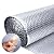 24"x 10 Ft Reflective Window Insulation,Rv Insulation for Keep Heat, Double Reflective Insulation Fireproof B2 Thermal Insulation Roll for Winter Weatherproof Attics, Windows, Garages RV's, Ducts