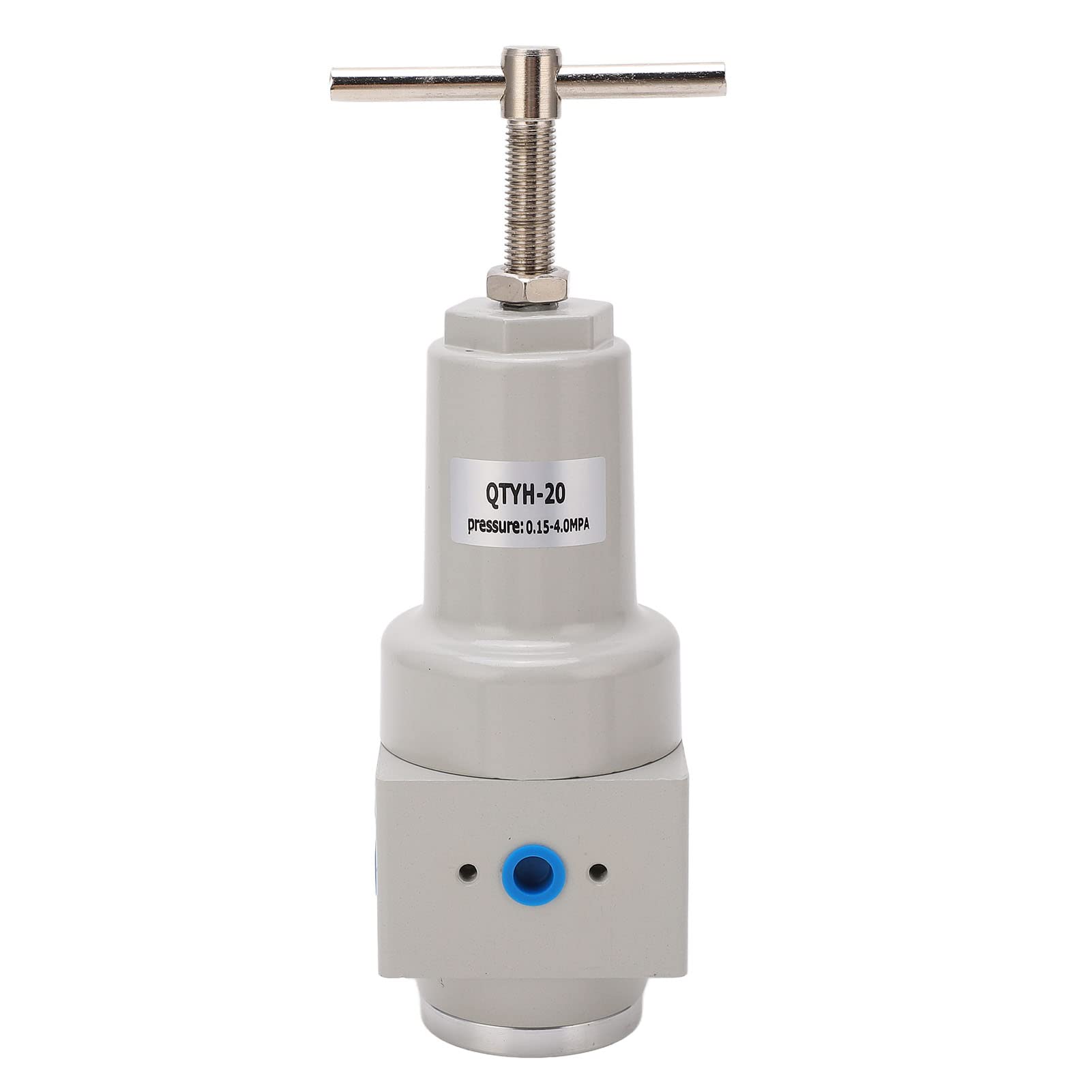 Regulador de presión de aire con válvula de alivio automática, válvula de control de presión de aleación de aluminio con manómetro de alta precisión para sistemas de aire (CANTIDAD-20)