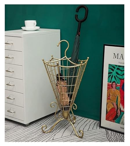 Support de rangement pour parapluie en métal avec bac de récupération - 7