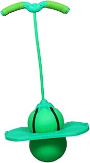 Dacyflower Pogo Jump BallBouncing Ball with Handle and PumpBouncing Ball with Handle Jumping Hopper Ball Toy Max Bearing 220lb Pogo Jump Toy for Kids Teens Adults qualified