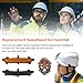 Hard Hat and Safety Helmet Sweatband fit for Replacement Sweatband for Hard Hat, Washable Reusable Hardhat Sweatband Liners Air Cushion Accessories, Strongly Absorbent Hardhat Sweatband - 8 PACK