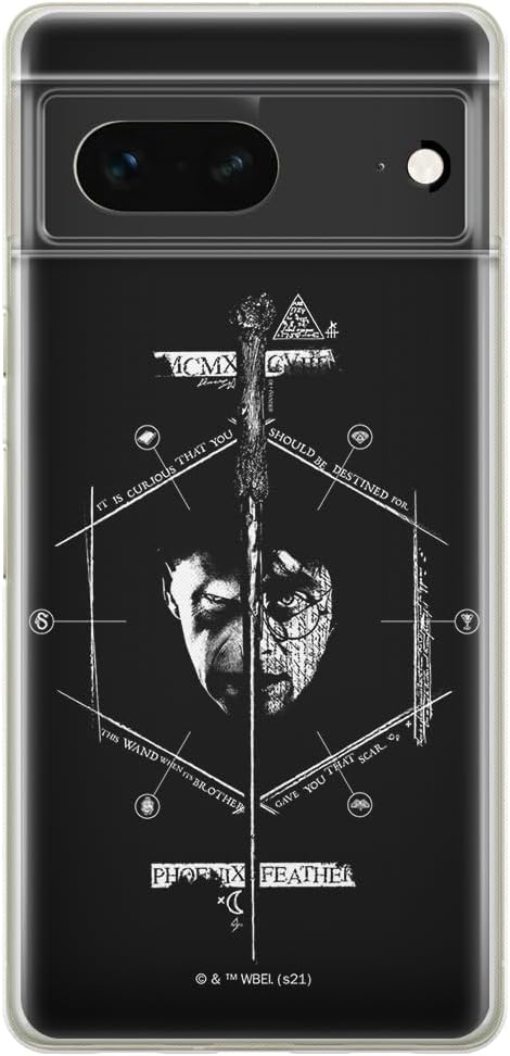 ERT GROUP Mobile Phone Case for Google Pixel 7, Original and Officially Licensed Harry Potter Pattern 049, Perfectly Adapted to The Shape of The Mobile Phone, TPU Case