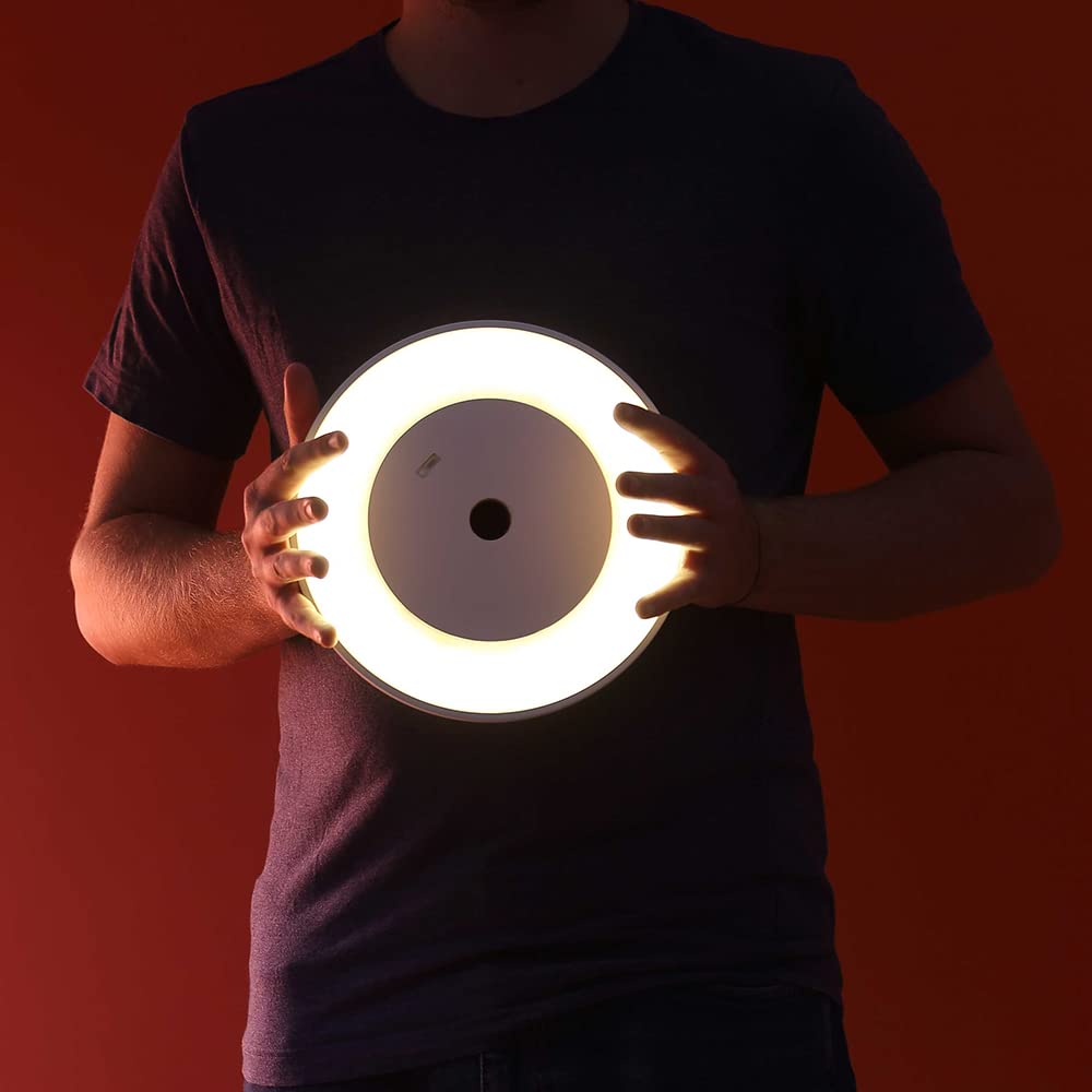 COVO Lampada da tavolo EDVIGE, 24cm x 20.2cm x 30.3cm, Bianco