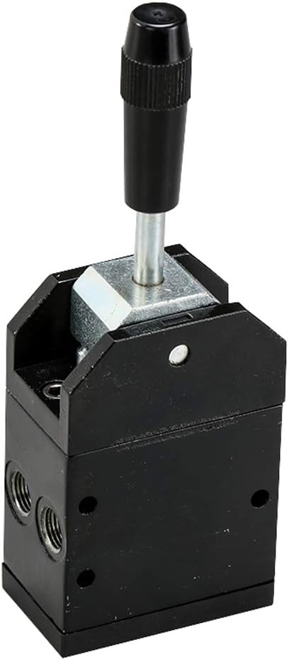 Fulgem Products Pneumatic Mechanical Toggle Style Air Valves for actuated valves, No Detent, Manual switch, 1/8" (F) NPT Port, 0-13 bar, 0-188.5psi