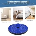 TWINZFIT Premium Bells 5 IN 1 Tummy Twister Waist Disc Magnetic Therapy Board for Weight Loss, Tummy Reduction & Core Workout | Home Gym Fitness Equipment for Men & Women 1 Year Warranty Multicolour gallery image